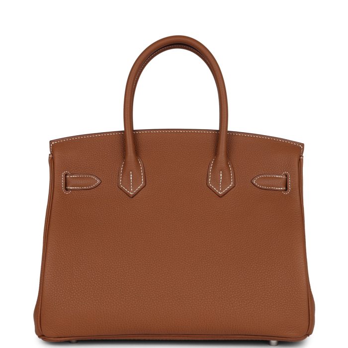 Handmade Bag HB 30 Gold Togo Palladium Hardware - 图片 4
