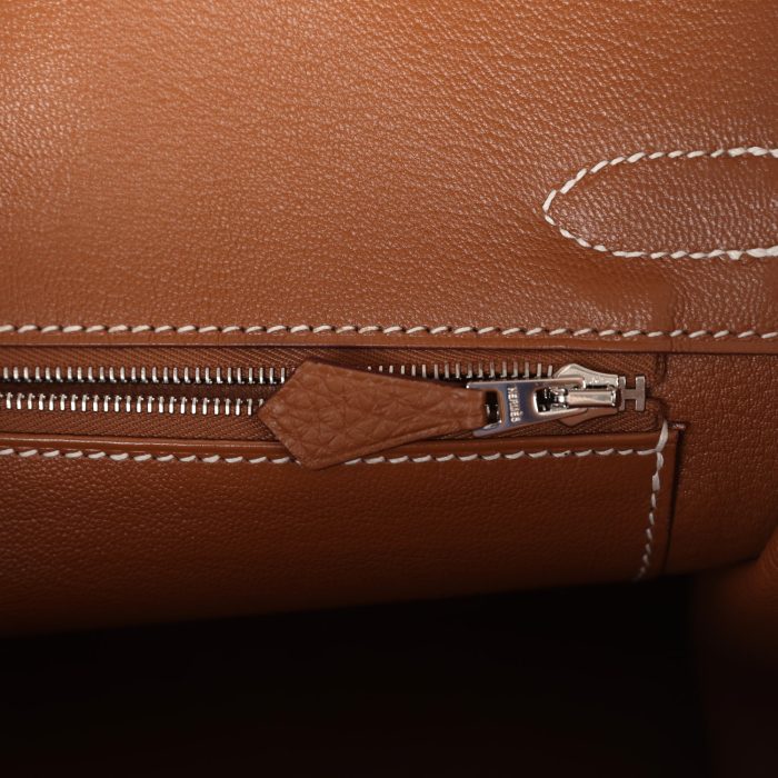 Handmade Bag HB 30 Gold Togo Palladium Hardware - 图片 8