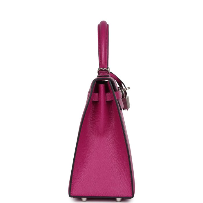 Handmade HKS 25 Rose Pourpre Epsom Palladium Hardware - 图片 3