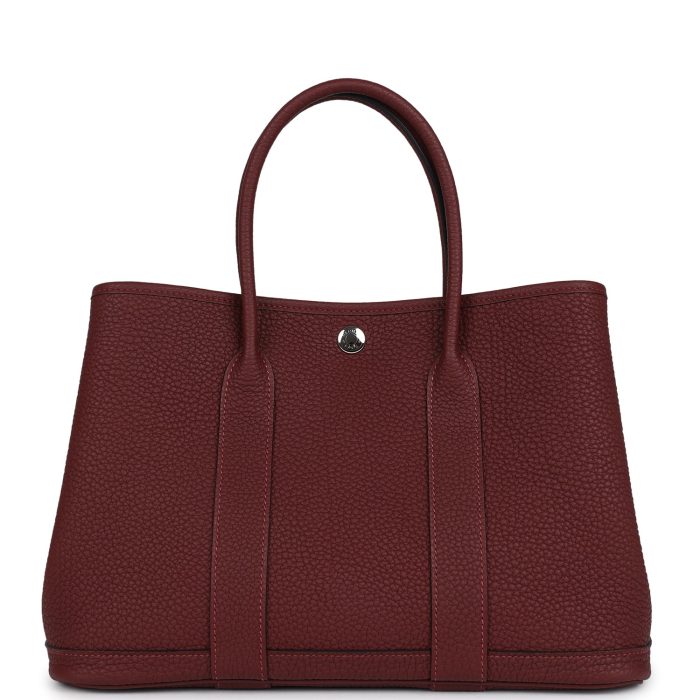 Handmade Bag HGP 30 Rouge H Negonda Palladium Hardware - 图片 5