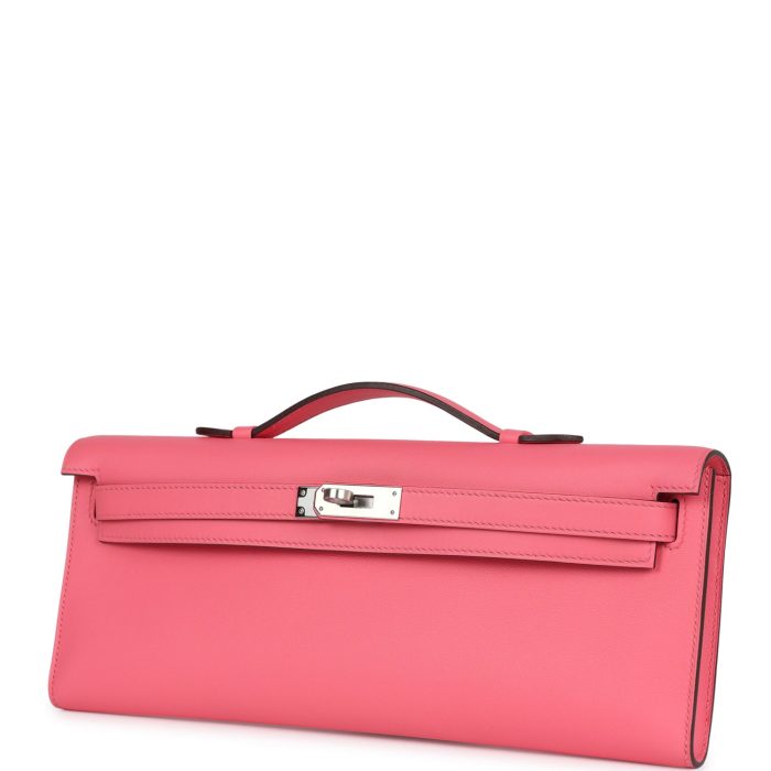 Handmade Bag HKC Rose Azalee Swift Palladium Hardware - 图片 3