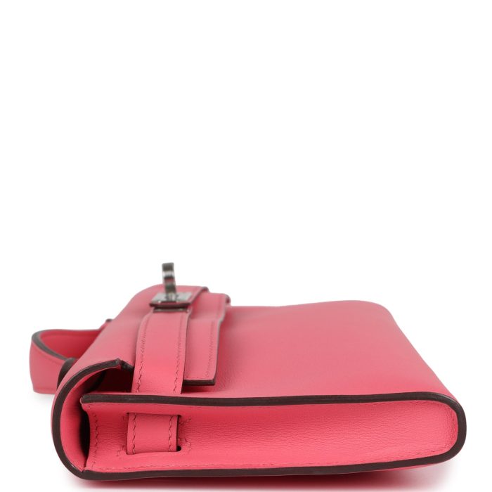 Handmade Bag HKC Rose Azalee Swift Palladium Hardware - 图片 5