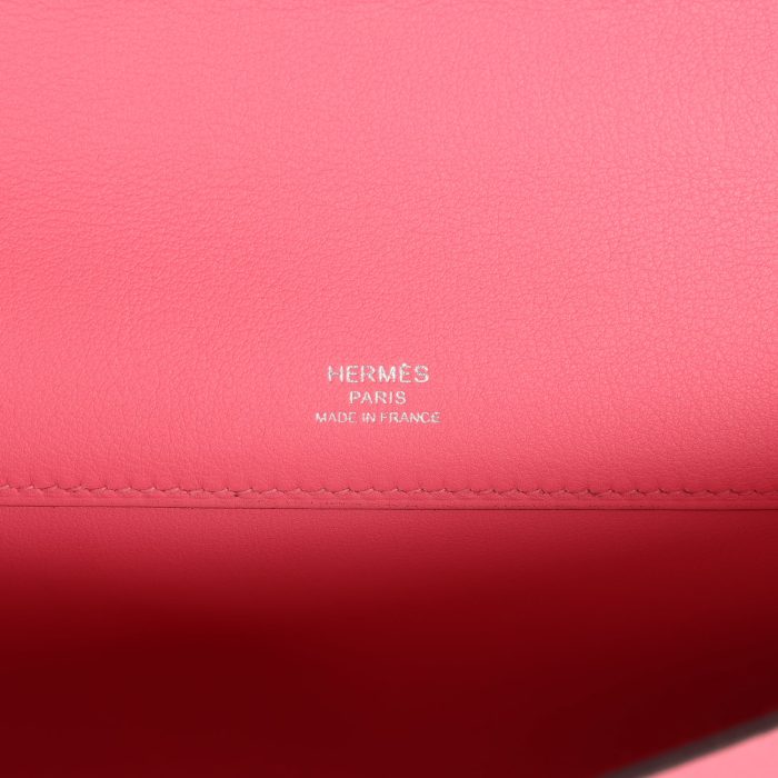 Handmade Bag HKC Rose Azalee Swift Palladium Hardware - 图片 7