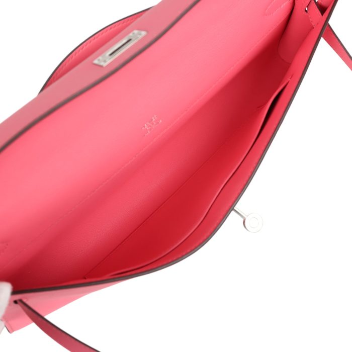 Handmade Bag HKC Rose Azalee Swift Palladium Hardware - 图片 8