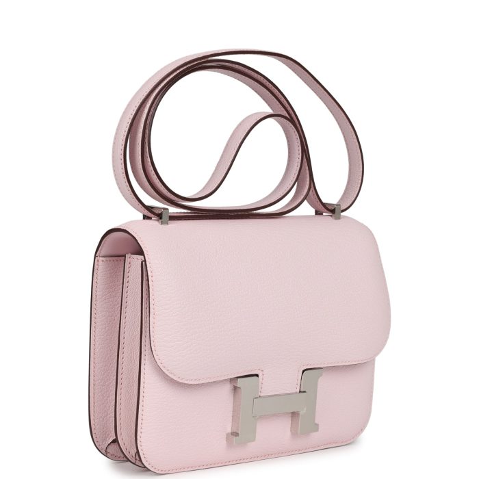 Handmade Bag HC 18 Rose Darling Chevre Mysore Palladium Hardware - 图片 2