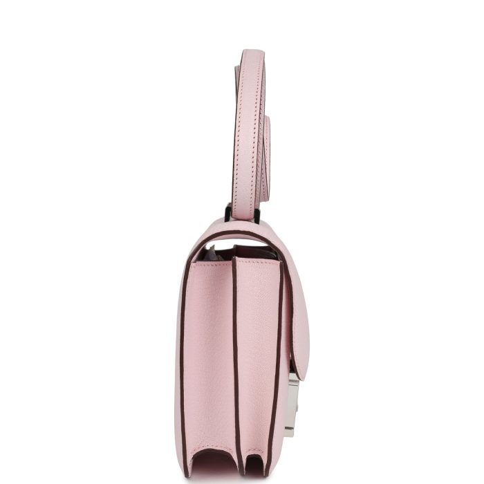 Handmade Bag HC 18 Rose Darling Chevre Mysore Palladium Hardware - 图片 3