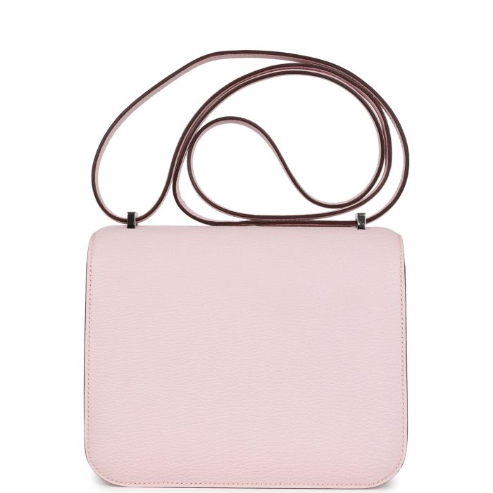 Handmade Bag HC 18 Rose Darling Chevre Mysore Palladium Hardware - 图片 4
