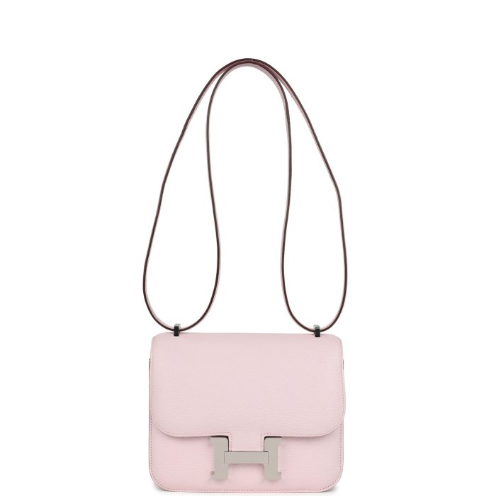 Handmade Bag HC 18 Rose Darling Chevre Mysore Palladium Hardware - 图片 6
