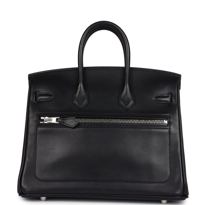 Handmade Bag HLEB Rock 25 Black Volupto Palladium Hardware - 图片 4