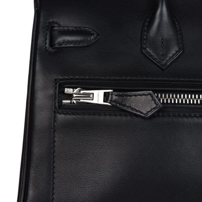 Handmade Bag HLEB Rock 25 Black Volupto Palladium Hardware - 图片 5