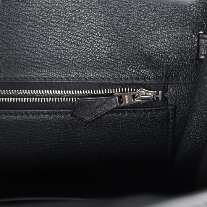 Handmade Bag HLEB Rock 25 Black Volupto Palladium Hardware - 图片 10