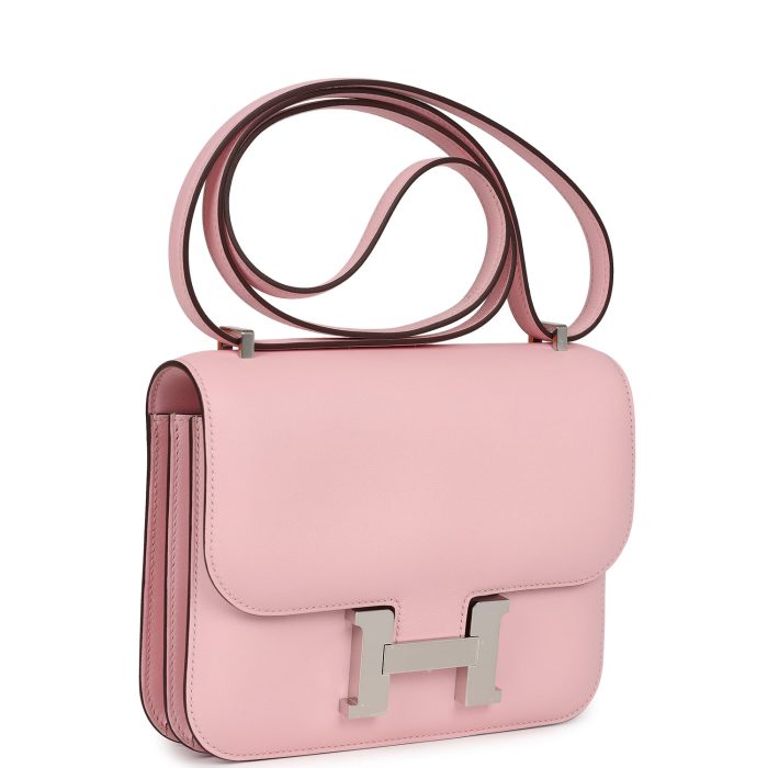 Handmade Bag HC 18 Rose Sakura Swift Palladium Hardware - 图片 2