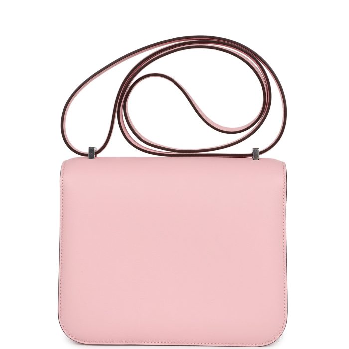 Handmade Bag HC 18 Rose Sakura Swift Palladium Hardware - 图片 4