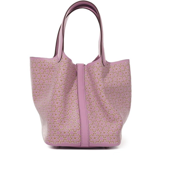 Handmade HPL 18 Mauve Sylvestre Swift Lucky Daisy Palladium Hardware - 图片 4