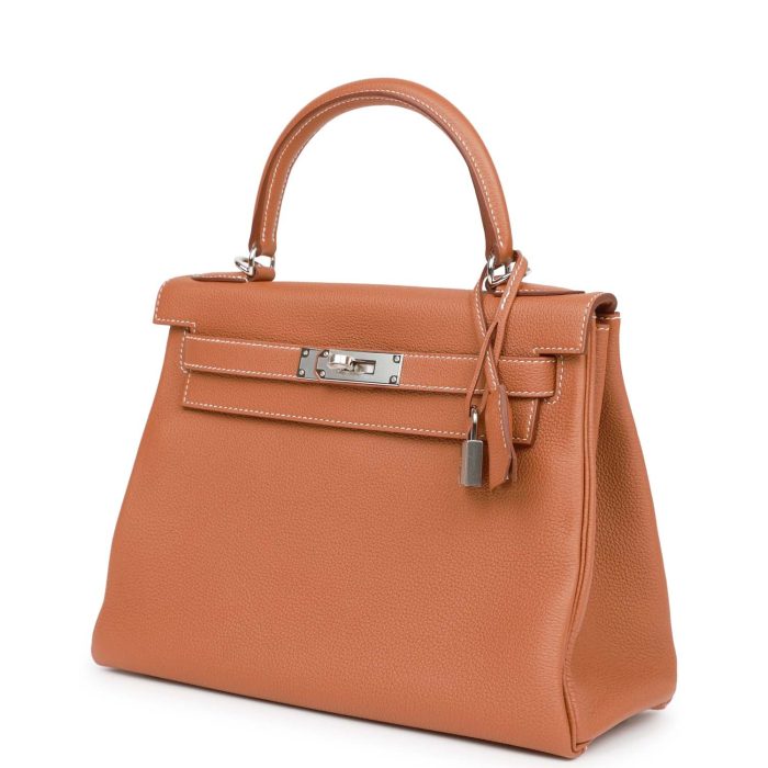 Handmade HKR 28 Gold Togo Palladium Hardware - 图片 3