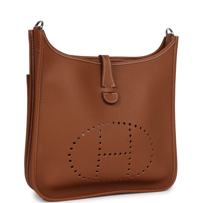 Handmade Bag HE III PM Gold Clemence Palladium Hardware - 图片 2