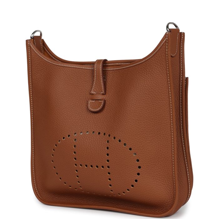 Handmade Bag HE III PM Gold Clemence Palladium Hardware - 图片 3