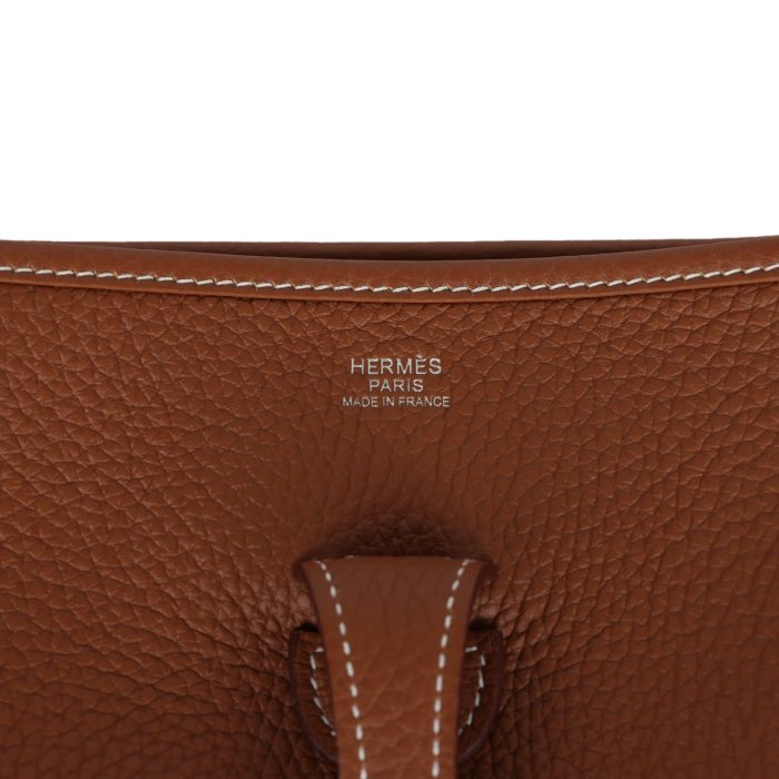 Handmade Bag HE III PM Gold Clemence Palladium Hardware - 图片 7