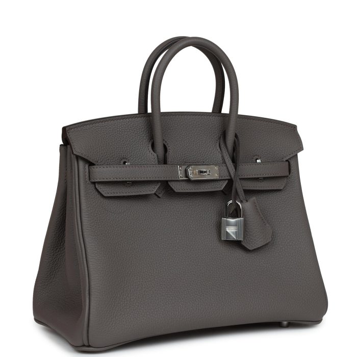 Handmade Bag HB 25 Etain Togo Palladium Hardware - 图片 2