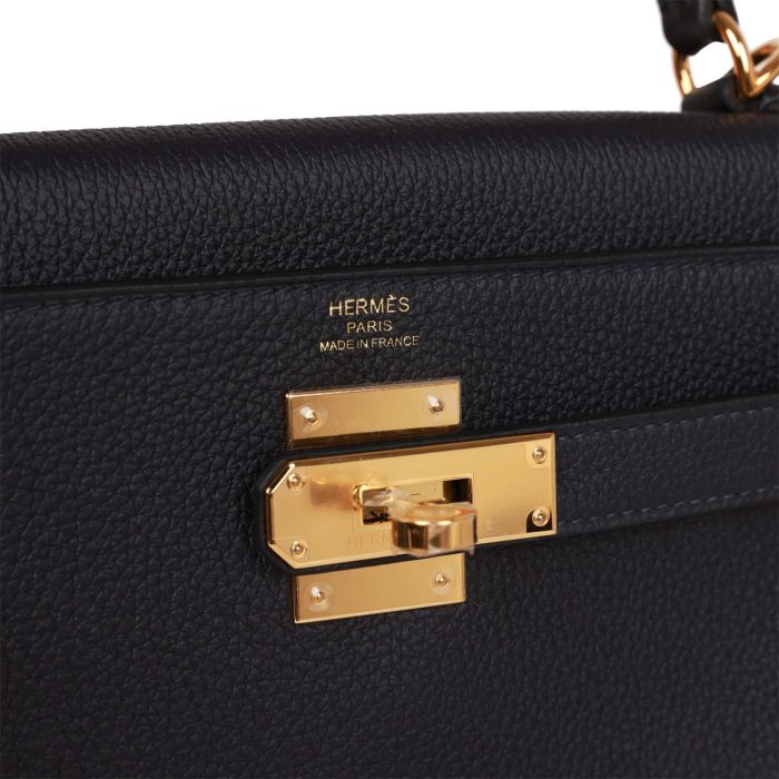 Handmade HKR 28 Caban Togo Gold Hardware - 图片 7