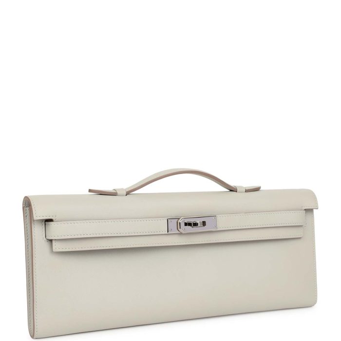 Handmade Bag HKC Gris Perle Swift Palladium Hardware - 图片 5