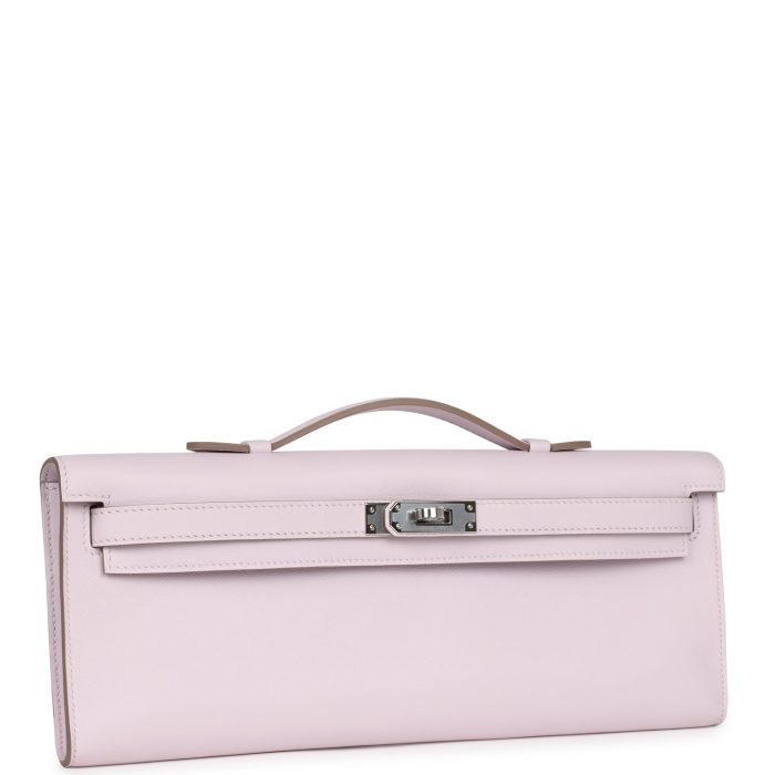 Handmade Bag HKC Mauve Pale Swift Palladium Hardware - 图片 2