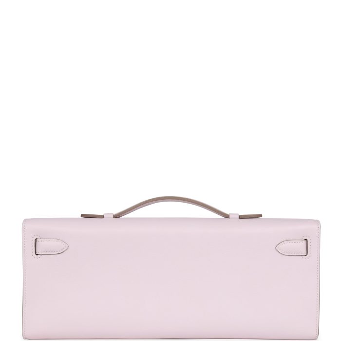 Handmade Bag HKC Mauve Pale Swift Palladium Hardware - 图片 4
