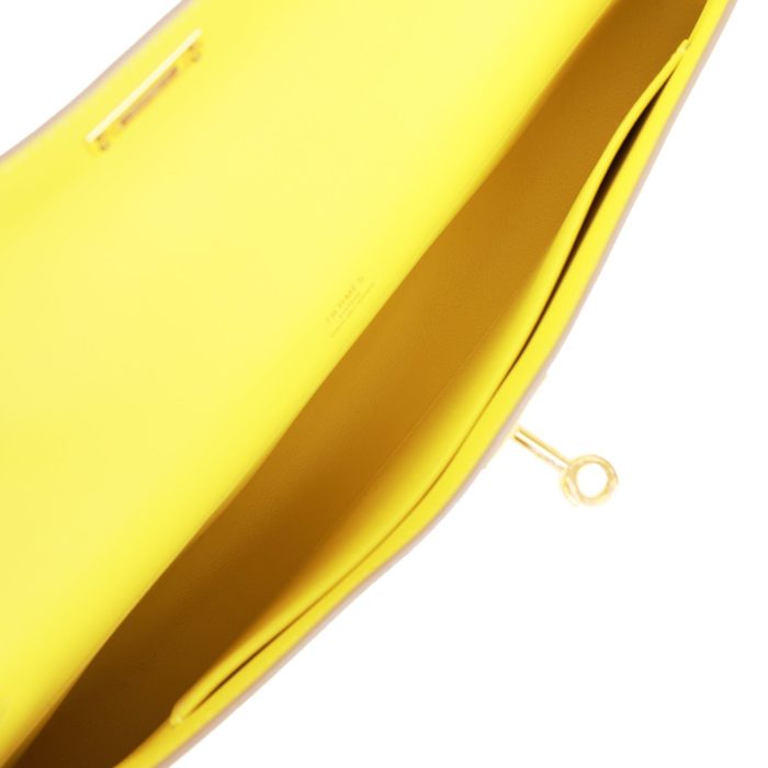 Handmade Bag HKC Lime Swift Gold Hardware - 图片 3