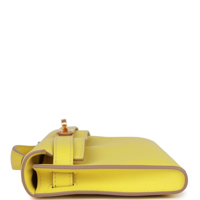 Handmade Bag HKC Lime Swift Gold Hardware - 图片 4