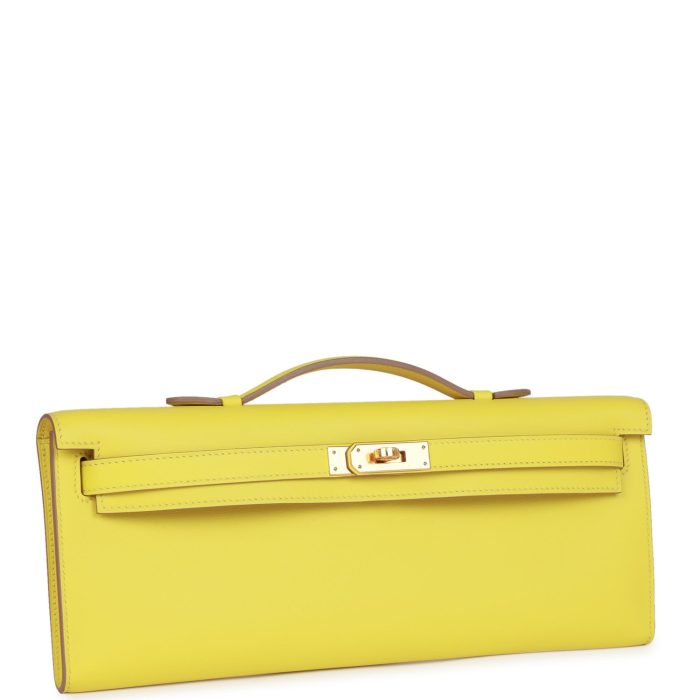 Handmade Bag HKC Lime Swift Gold Hardware - 图片 6