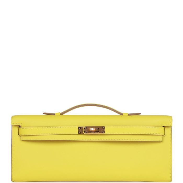 Handmade Bag HKC Lime Swift Gold Hardware - 图片 7
