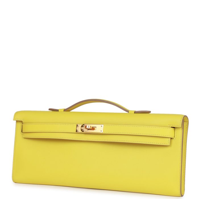 Handmade Bag HKC Lime Swift Gold Hardware - 图片 8