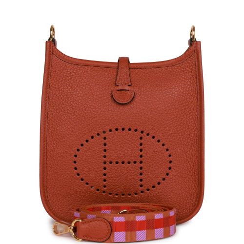 Handmade Bag HE TPM Cuivre Clemence Gold Hardware
