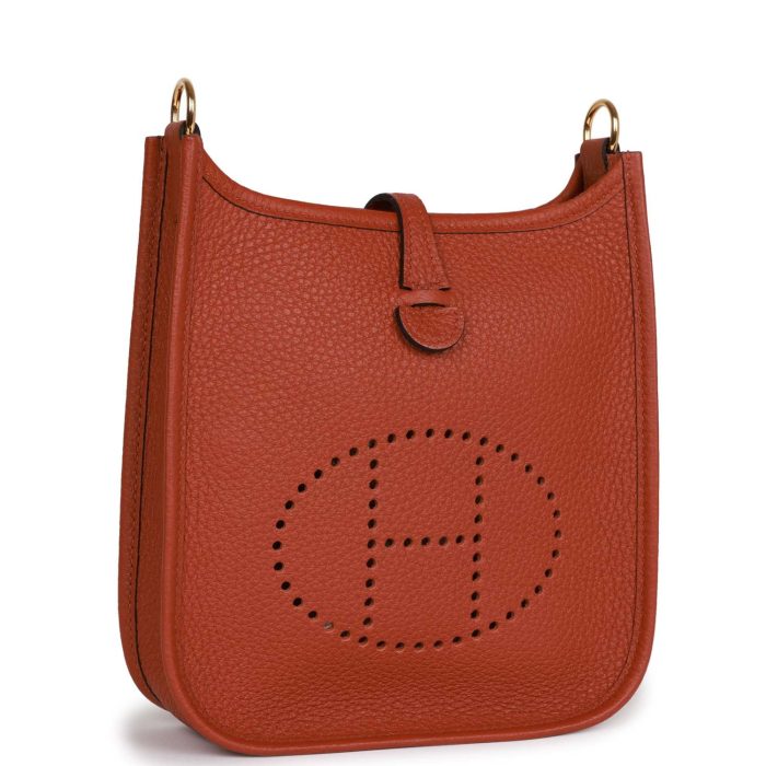 Handmade Bag HE TPM Cuivre Clemence Gold Hardware - 图片 2