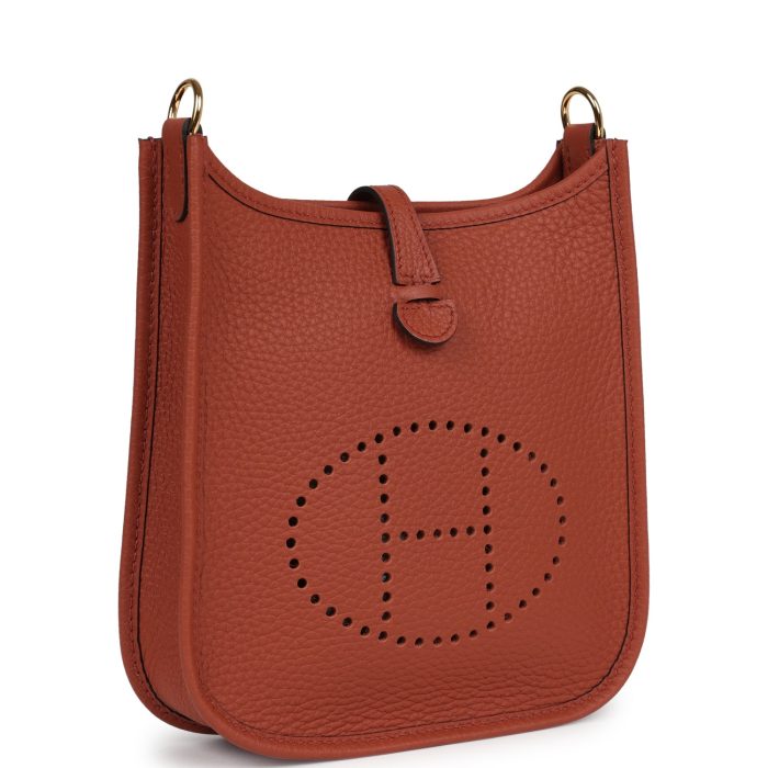 Handmade Bag HE TPM Cuivre Clemence Gold Hardware - 图片 10