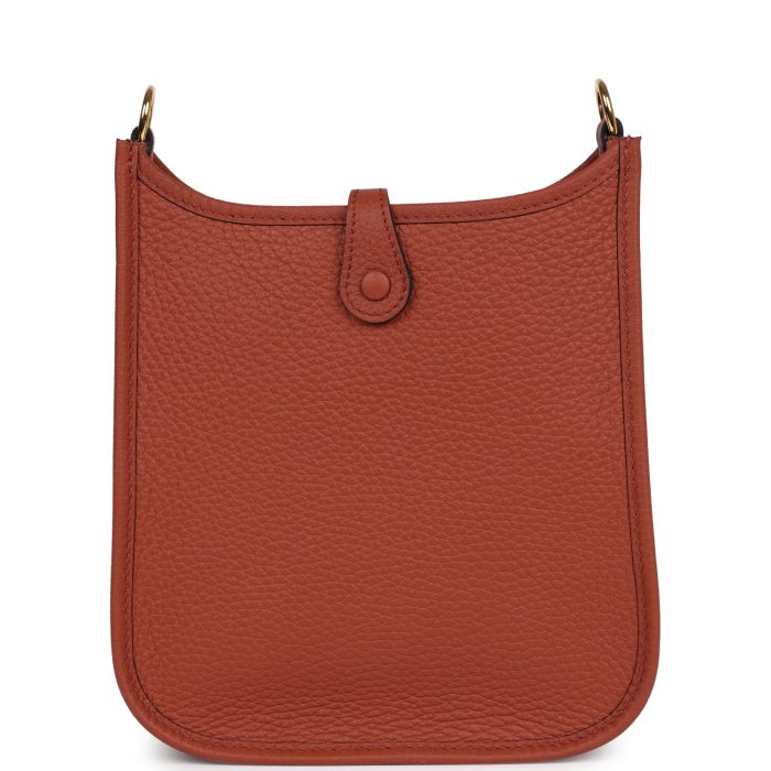 Handmade Bag HE TPM Cuivre Clemence Gold Hardware - 图片 13