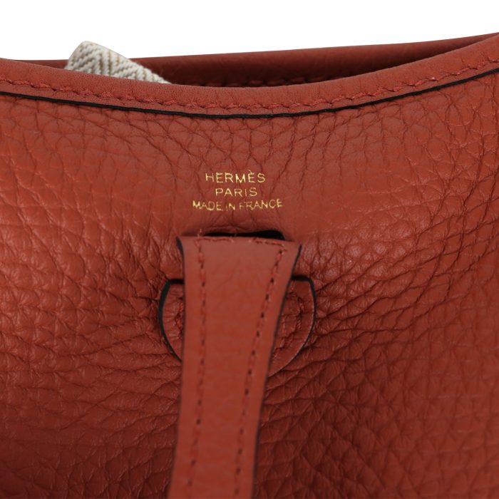 Handmade Bag HE TPM Cuivre Clemence Gold Hardware - 图片 15