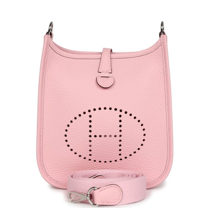 Handmade Bag HE TPM Rose Sakura Clemence Palladium Hardware