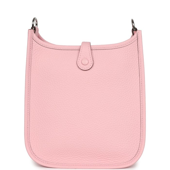 Handmade Bag HE TPM Rose Sakura Clemence Palladium Hardware - 图片 5