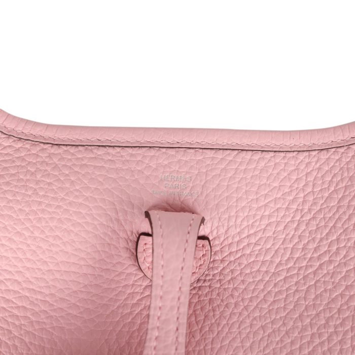 Handmade Bag HE TPM Rose Sakura Clemence Palladium Hardware - 图片 7