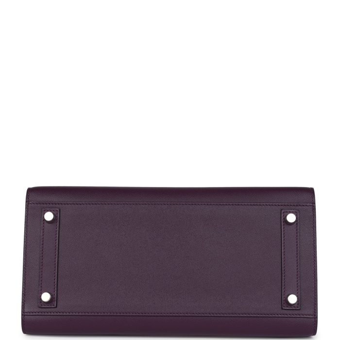 Handmade Bag HB Sellier 30 Cassis Madame Palladium Hardware - 图片 5
