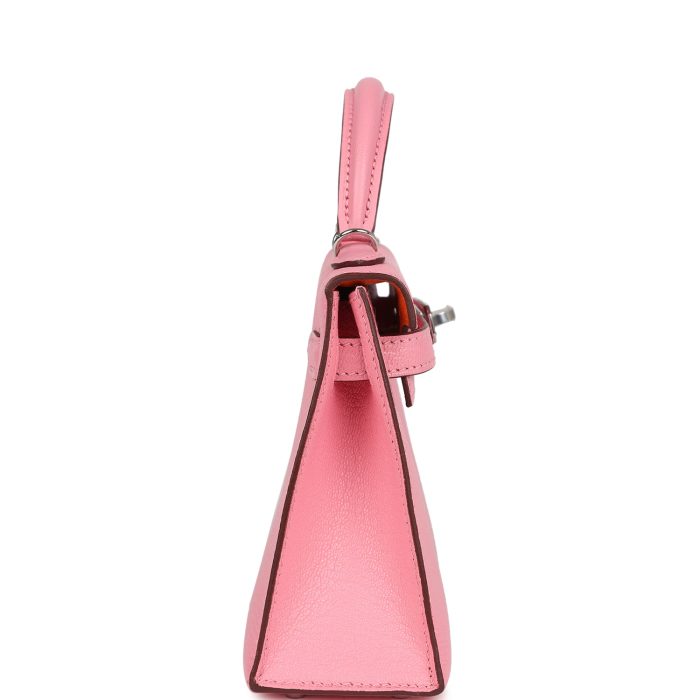 Handmade HKS 20 Rose Confetti Verso Chèvre Palladium Hardware - 图片 4