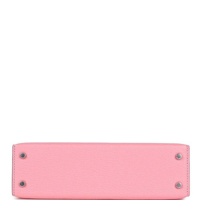 Handmade HKS 20 Rose Confetti Verso Chèvre Palladium Hardware - 图片 6