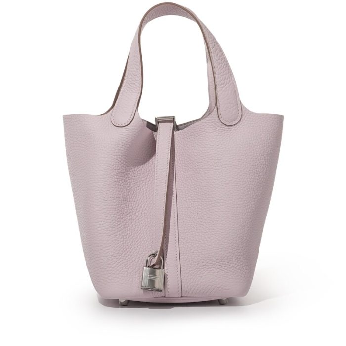 Handmade HPL 18 Mauve Pale Clemence Palladium Hardware