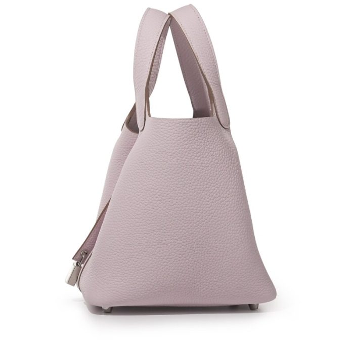 Handmade HPL 18 Mauve Pale Clemence Palladium Hardware - 图片 3