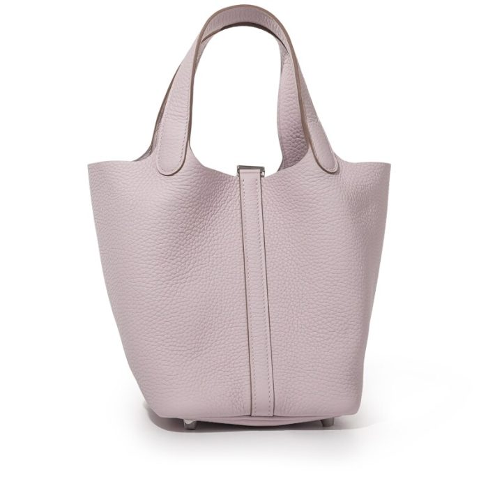 Handmade HPL 18 Mauve Pale Clemence Palladium Hardware - 图片 4