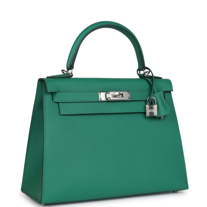 Handmade HKS 28 Vert Vertigo Epsom Palladium Hardware - 图片 2