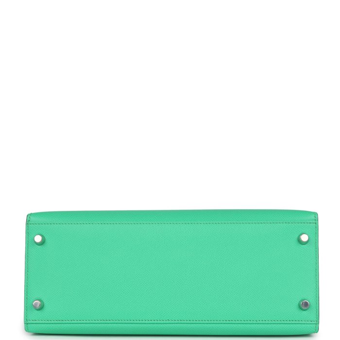 Handmade HKS 28 Vert Comics Epsom Palladium Hardware - 图片 6