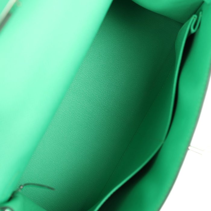 Handmade HKS 28 Vert Comics Epsom Palladium Hardware - 图片 8