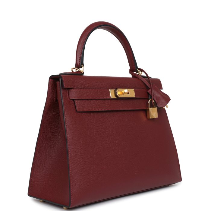 Handmade HKS 28 Rouge H Epsom Gold Hardware - 图片 3